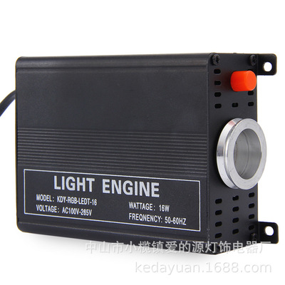 Manufactor Fiery Best seller 12V Vehicle digital Voice control LED Light Source Fiber optic vehicle Gypsophila Fiber optic