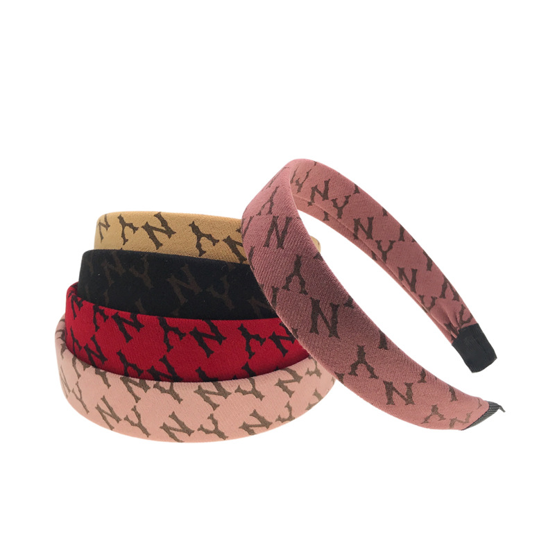 Nuevo estilo coreano grueso punto Polka Dot tablero de luz tela diadema cabeza hebilla dos yuanes tienda accesorios para el cabello accesorios para la cabeza