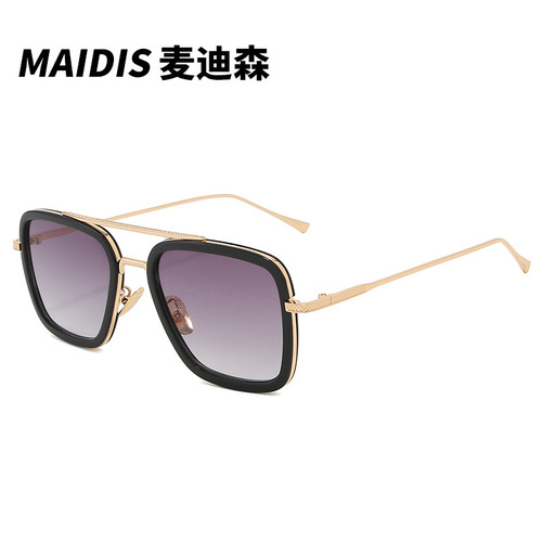 Jett 8071 Avengers 3 Iron Man Sunglasses Downey's Same Style Polarized Sunglasses Spider-Man Heroes Expedition Glasses