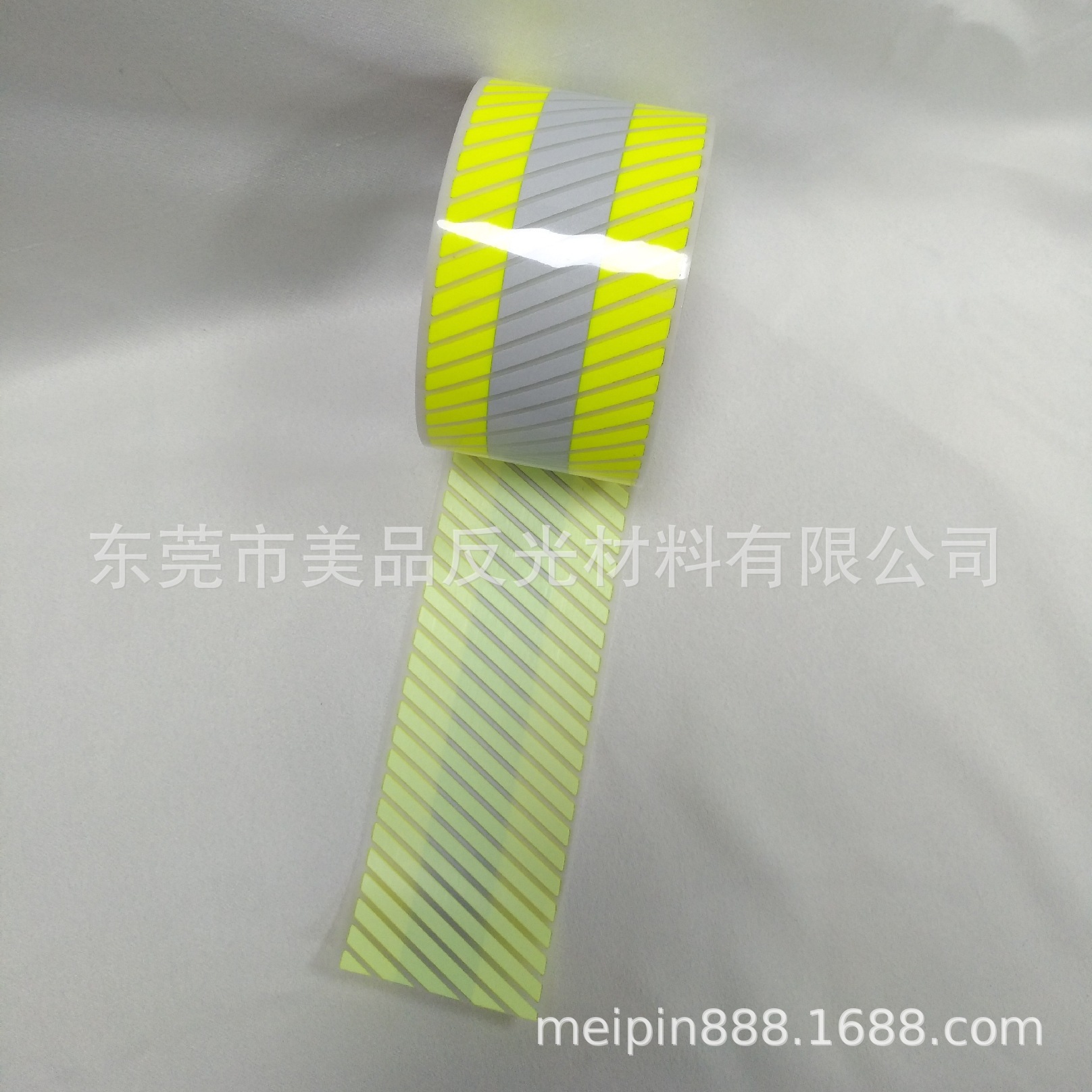 黄银黄反光斜条工装劳保服用反光条热烫反光条-阿里巴巴