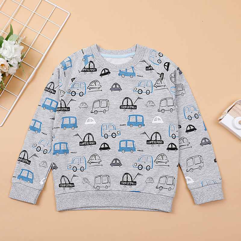 Autumn Cartoon Casual Children's Sweater display picture 10