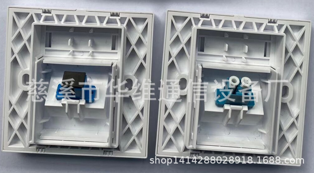 86型SC单 LC双光纤面板_副本1