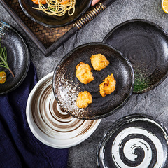 Commercial Japanese sushi fish sashimi plate restaurant Japanese barbecue plate snack snack dessert plate cold salad small plate