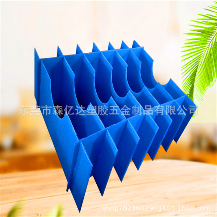 定制中空板刀卡隔板 可折叠刀卡 塑料中空板刀卡 防静电 刀卡