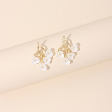 9g Weight Earrings Classification Wedding, Travel, Birthday, Festival Occasion Women'S Gender Gold, Silver Color Simple Love Star Retro Earrings Wholesale Nihaojewerly 6