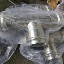 304不銹鋼給水用水管卡壓式三通/直通 4分 6分 1寸水管配件衛生級