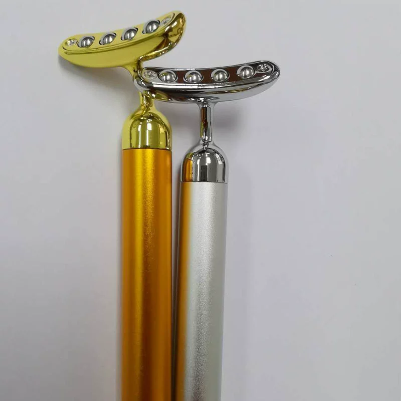 (Cross-border trading), pulls up golden massager for face, vibration