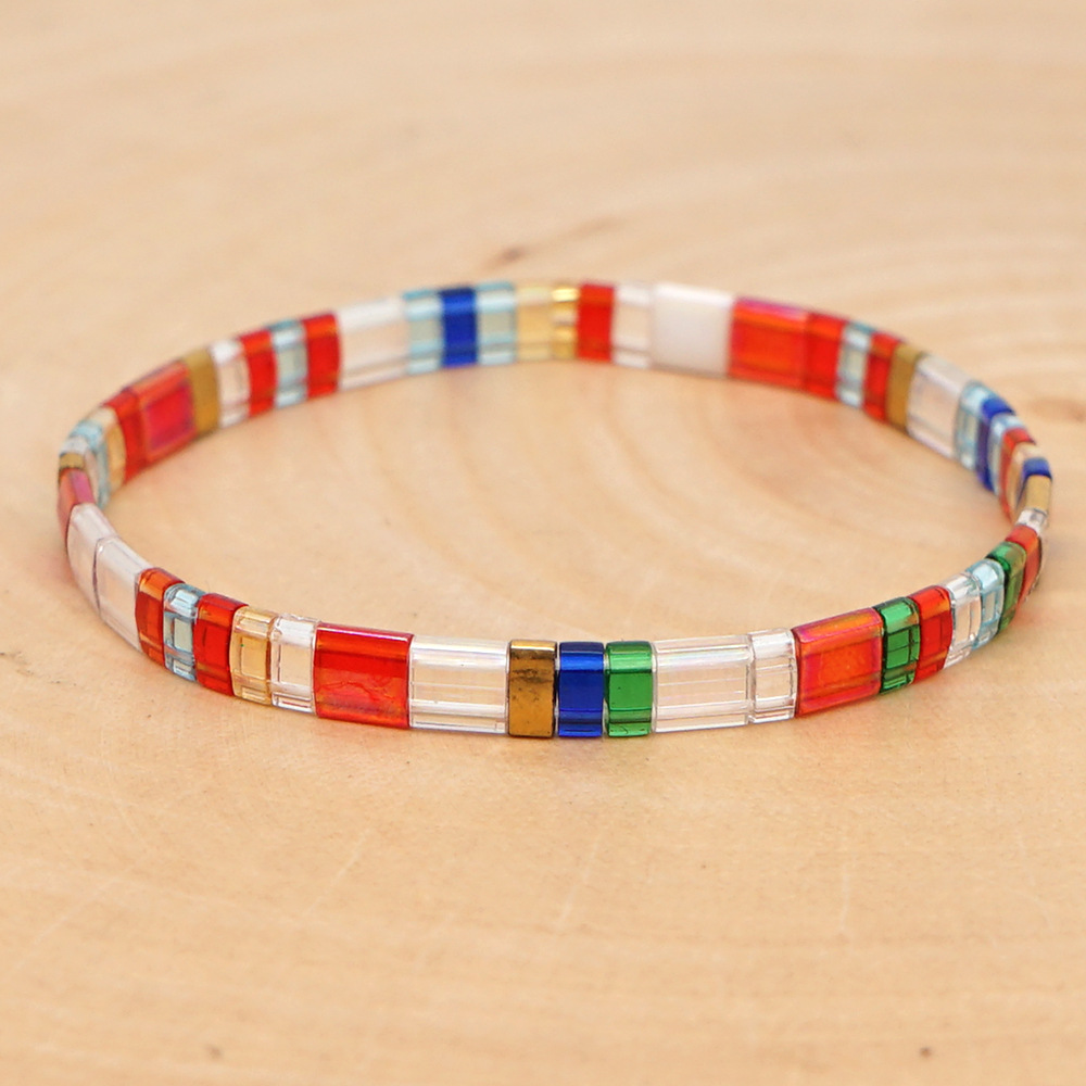 Fashion Rhombus No Inlaid Wholesale Bracelets display picture 28