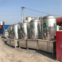 购销全套二手精酿啤酒设备 500升1000升自酿啤酒设备 酒店