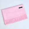 Cashmere, colored scarf, winter cloak with tassels, Korean style, increased thickness