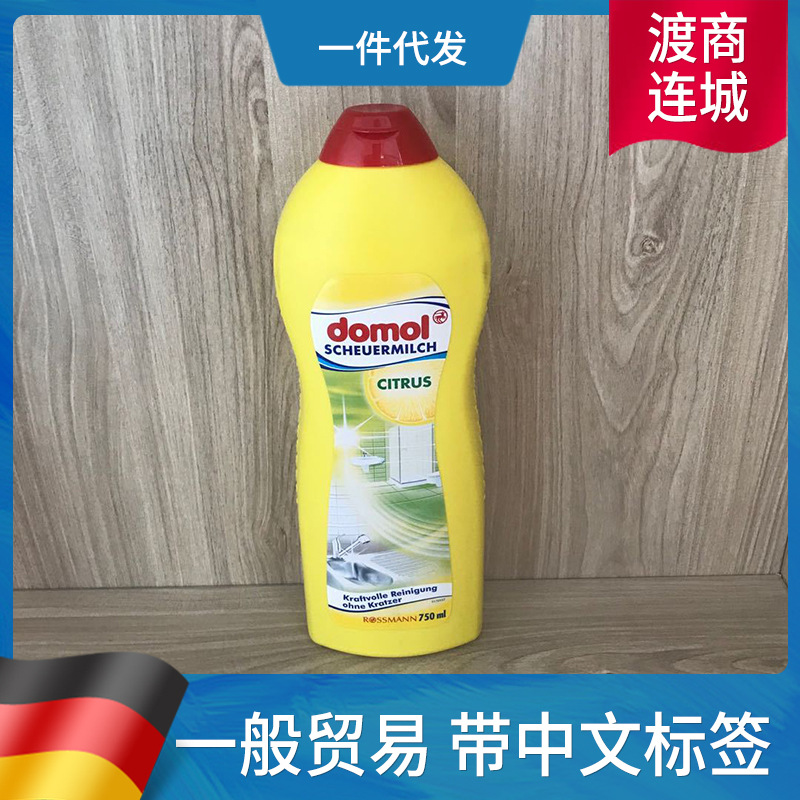 德國進口domol竈台瓷磚多用途去汙乳牆壁水龍頭馬桶清潔神器750ml