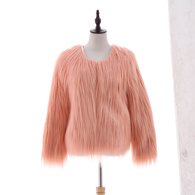 Women's imitation fur coat imitation fur coat_voghion.com