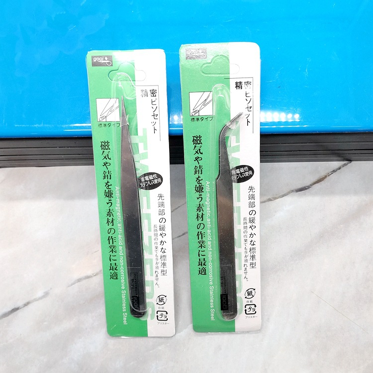 不锈钢镊子DIY镊子工具维修工具 平头尖头手机维修 家用镊子