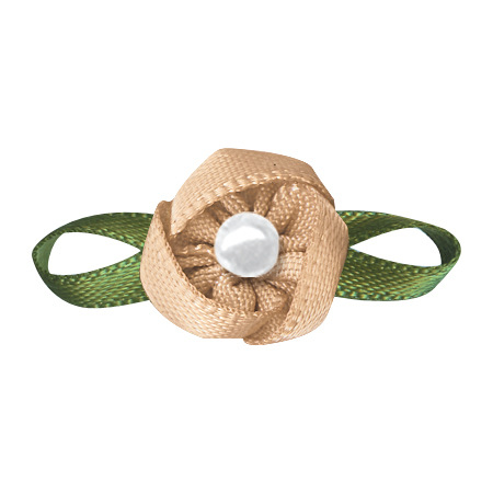 Yao Ming cinta hecha a mano flor hoja de ocho caracteres Cinta pequeña flor ropa textil accesorios Artesanía decorativa pequeña flor