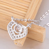 Necklace, pendant, wholesale, silver 925 sample