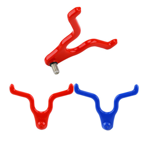 Big object antler bracket head metal material bearing heavy rubber horn is not easy to slide rod big object bracket head fishing gear with