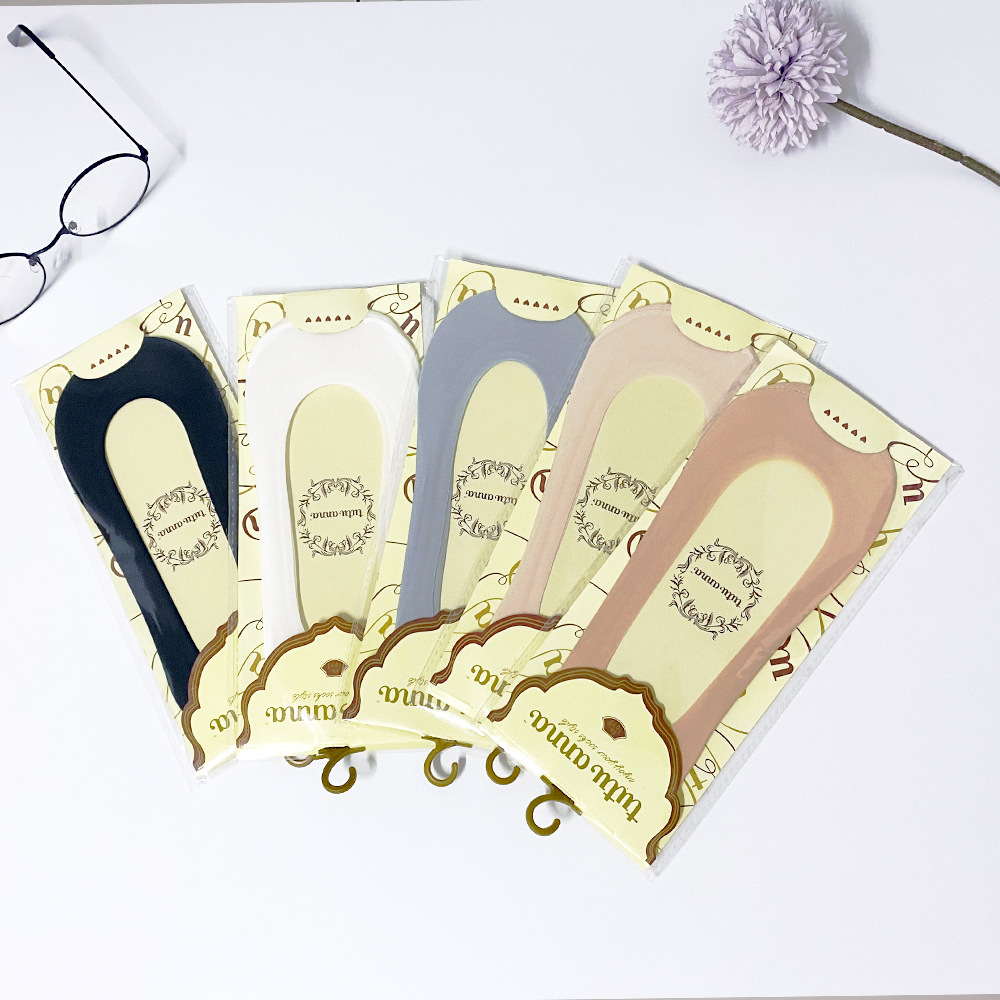 春夏季浅口蕾丝花边女船袜硅胶防滑冰丝船袜防掉隐形袜短袜子女士|ms