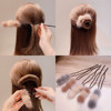 Demi-season Japanese hairgrip, cute hair accessory