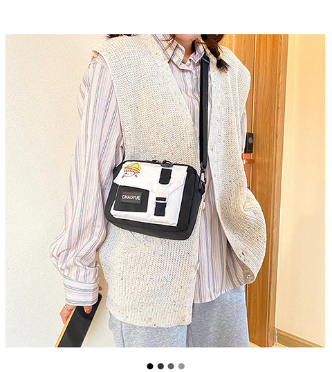 Korean and Japanese style single-shoulder bag, crossbody small bag, women's trendy design, 2020 new fashionable student nylon small crossbody bag undefined