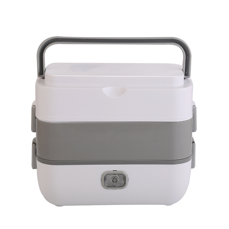 廠家直銷 電熱飯盒迷妳電飯煲 多功能電子保溫蒸煮加熱飯盒禮品