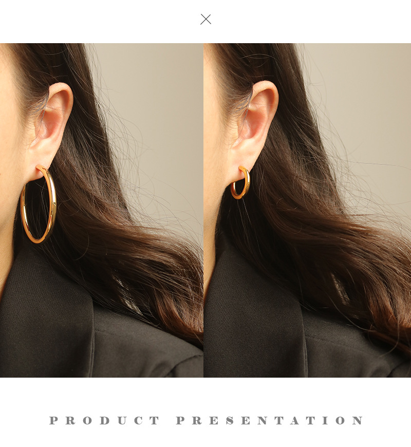 Stylish Hoop Earrings