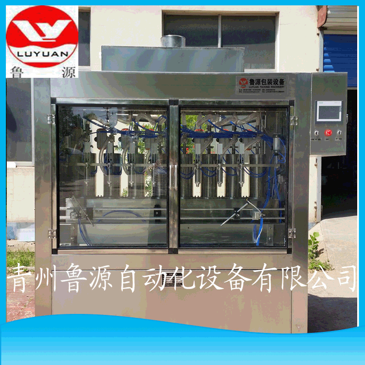 青州鲁源花生油灌装机价格 大豆油灌装机价格 色拉油灌装机价格