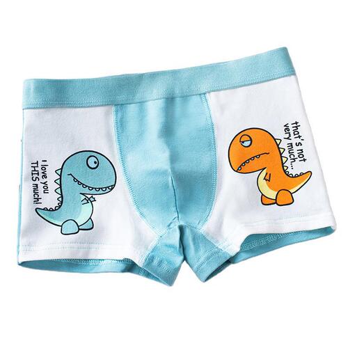 2020 New Boys' Small Dinosaur Cotton Straightleg Underpants, One Piece Dropshipping for Baby Boys