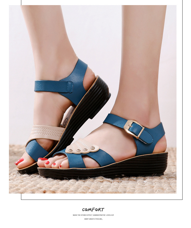 Chaussure été femme ZHEN WEI ELLE en PU artificiel - Ref 3433554 Image 34