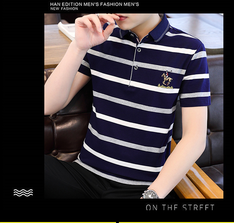 Polo homme en coton - Ref 3442947 Image 26