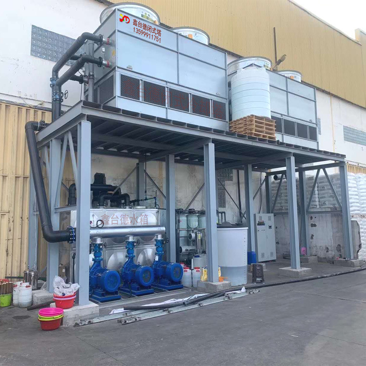 厂家供应逆流闭式冷却塔封闭式水冷却塔低耗电低噪音冷却塔冷却塔