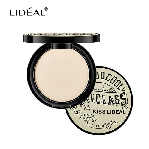 Lingdi Light Weight Color Correcting Powder Compact, Natural and Finely textured, Moisturizing Contour Powder, LD3131 Single Layer Powder Cake