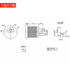 DC022 5.5*2.1 DC power socket DC-022 panel installation with thread