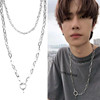 Necklace hip-hop style, brand chain suitable for men and women, simple and elegant design