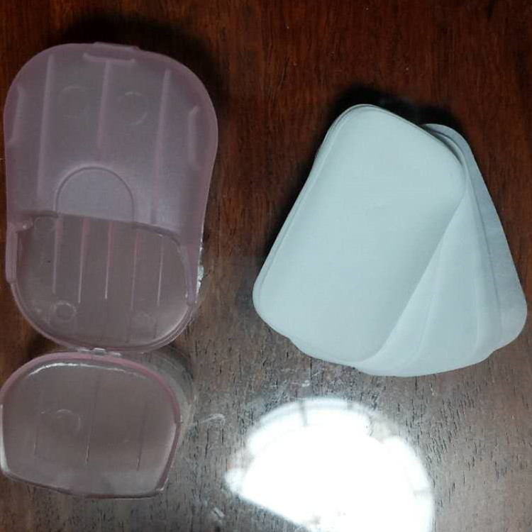 洗手片香皂片一次性洗手肥皂纸学生儿童旅游随身带盒装迷你型|ms