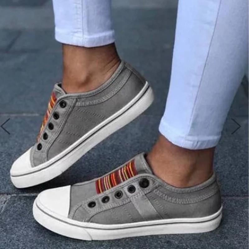 2020 new spring and autumn women's casual board teeth low -help flat…