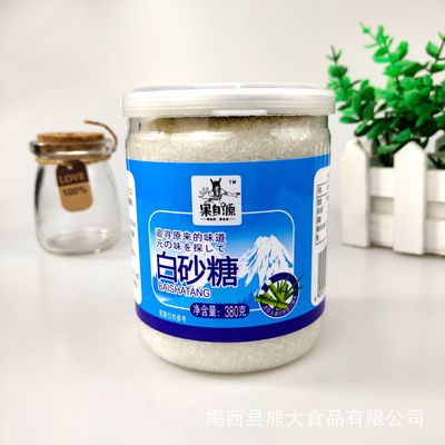 果自源380g白砂糖食用糖廠家直銷批發調味品