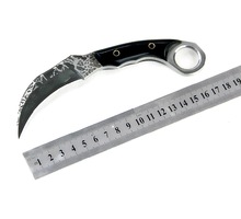 厂家批发户外防身爪刀 小刀联合爪礼品刀具 收藏刀 水果刀 军刀