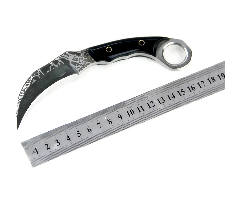 厂家批发户外防身爪刀 小刀联合爪礼品刀具 收藏刀 水果刀 军刀