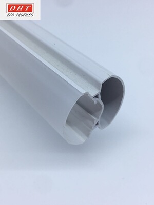 Guangdong Manufactor Mold customized PC Squeeze Plastic Profile  PC Lampshade Scrub Linear Lampshade
