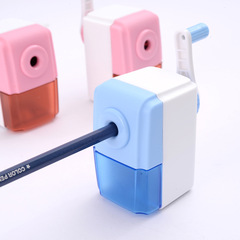 Student stationery, automatic pen-feeding pencil sharpener, hand-cranked pencil sharpener, pencil peeling machine, student stationery and cultural supplies wholesale