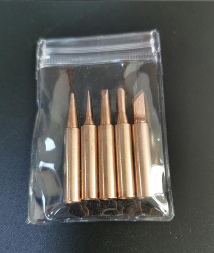 Black King Kong Pure Copper Tip Electric Soldering Iron 900M Soldering Tip Various Specifications 900 Series Soldering Tip