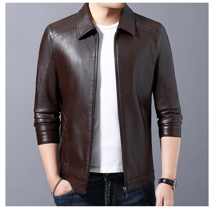 Veste en cuir homme - Ref 3443688 Image 39