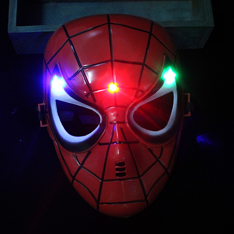 빛나는 스파이더 맨 마스크
