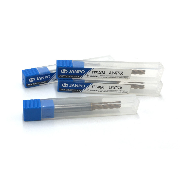 台湾勇京/JANPO 超微粒长刃立铣刀 钨钢铣刀 φ4.5 XEF-0454