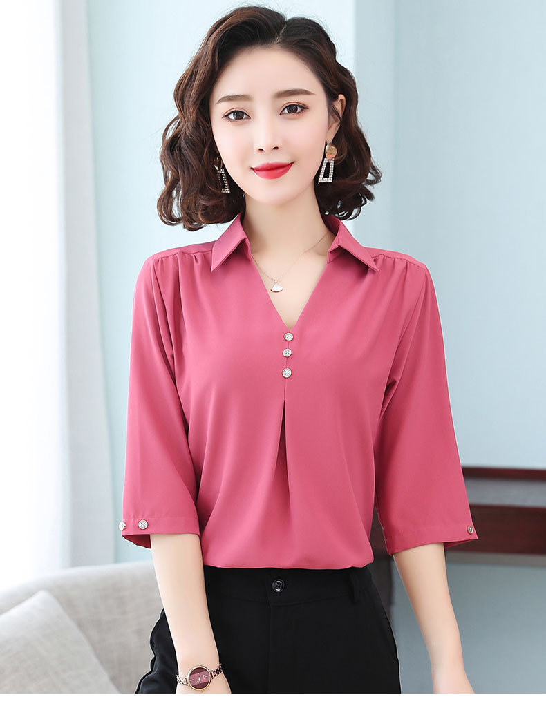 Chemisier en Mousseline de soie - Ref 3429274 Image 30