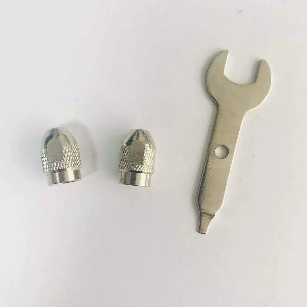 电磨螺帽 M8*0.75 电磨机配件 电动工具紧固螺母'