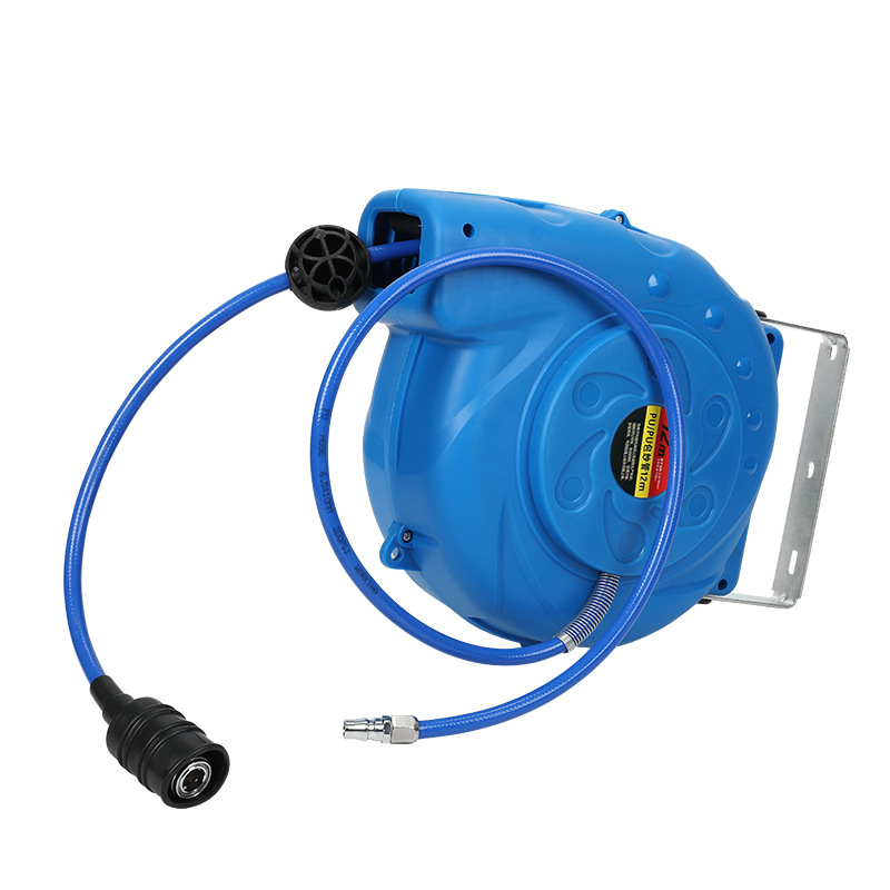 廠家促銷自動伸縮卷管器繞管器PU夾紗管6.5*10*12米的氣鼓收線器