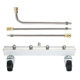 Cross-border high-pressure cleaning car chassis nozzle universal wheel cleaning road surface Nozzle car bottom brushing water broom