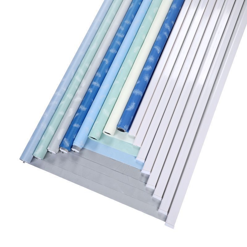 Factory Direct printing feather half cover full shading shutter office insulation bathroom waterproof finished shutter Factory Direct printing feather half cover full shading shutter office insulation bathroom waterproof finished shutter
