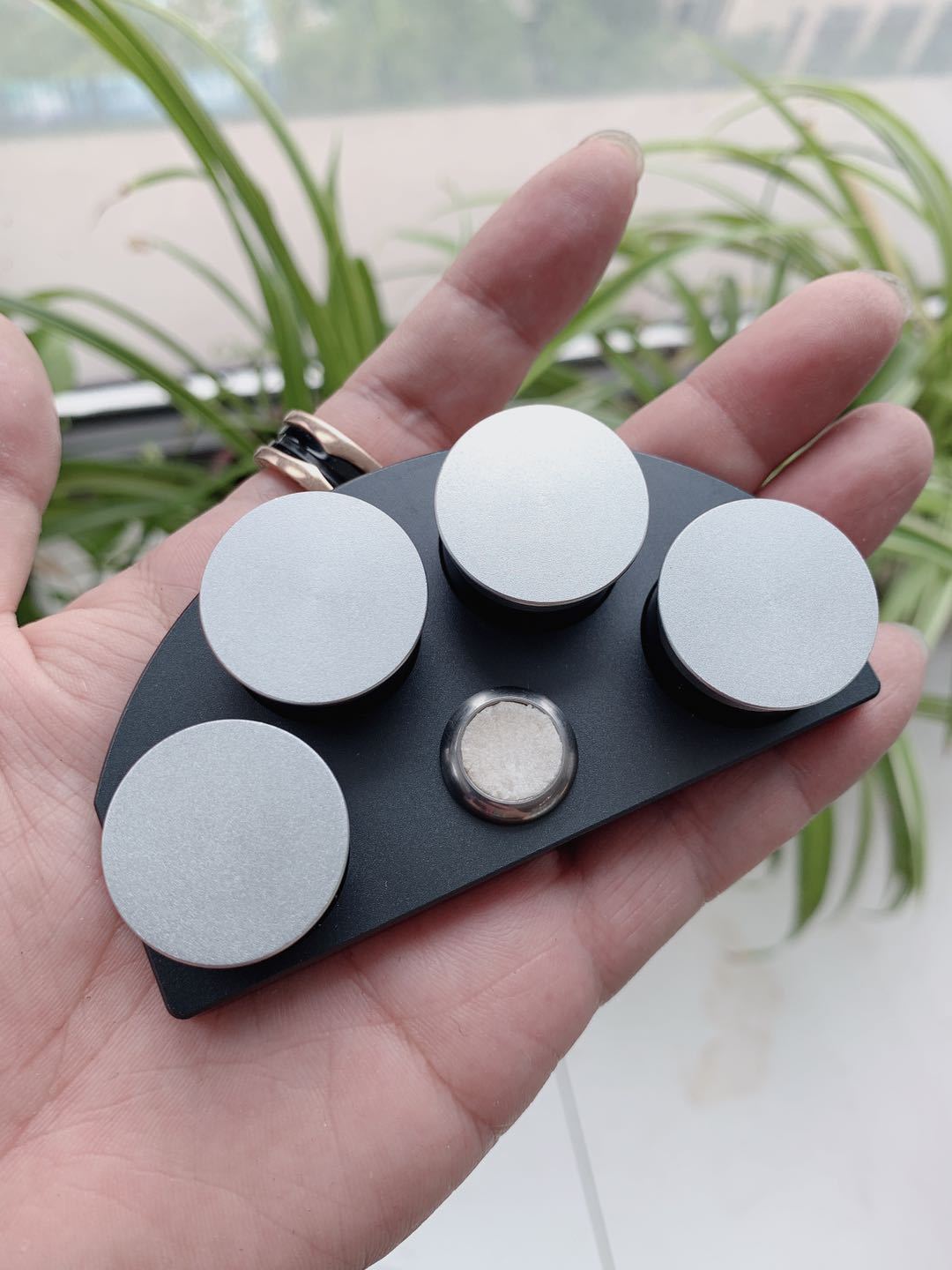 修表工具 钟表维修 油碟 四眼油碟 手表保养装表油工具